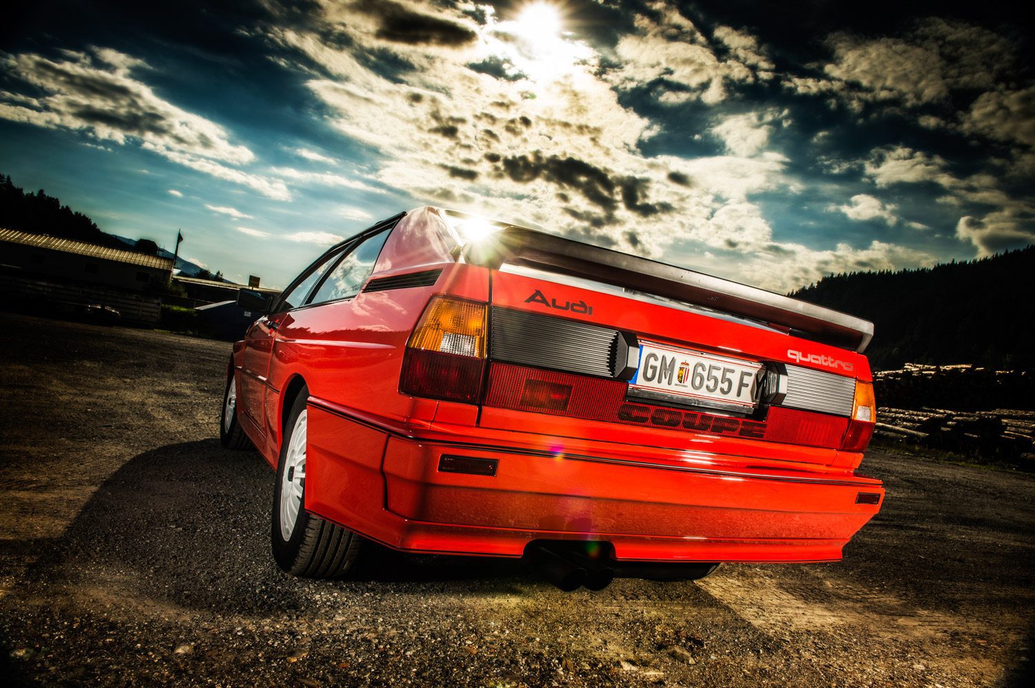 Audi Quattro 80, Auto Fotografie, Fotograf Land Salzburg, Lorenz Masser