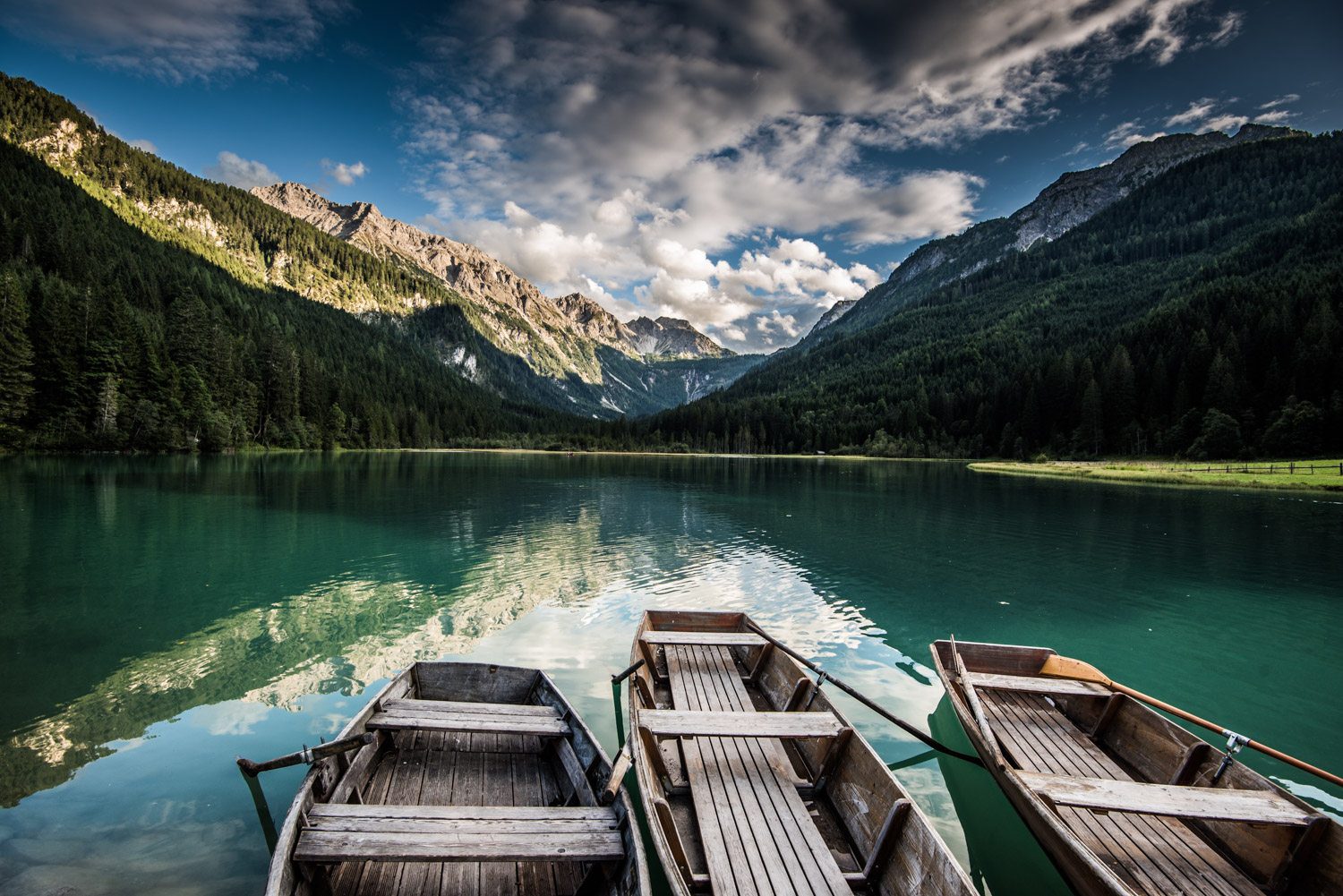 Jägersee in Kleinarl, Landschaftsfoto