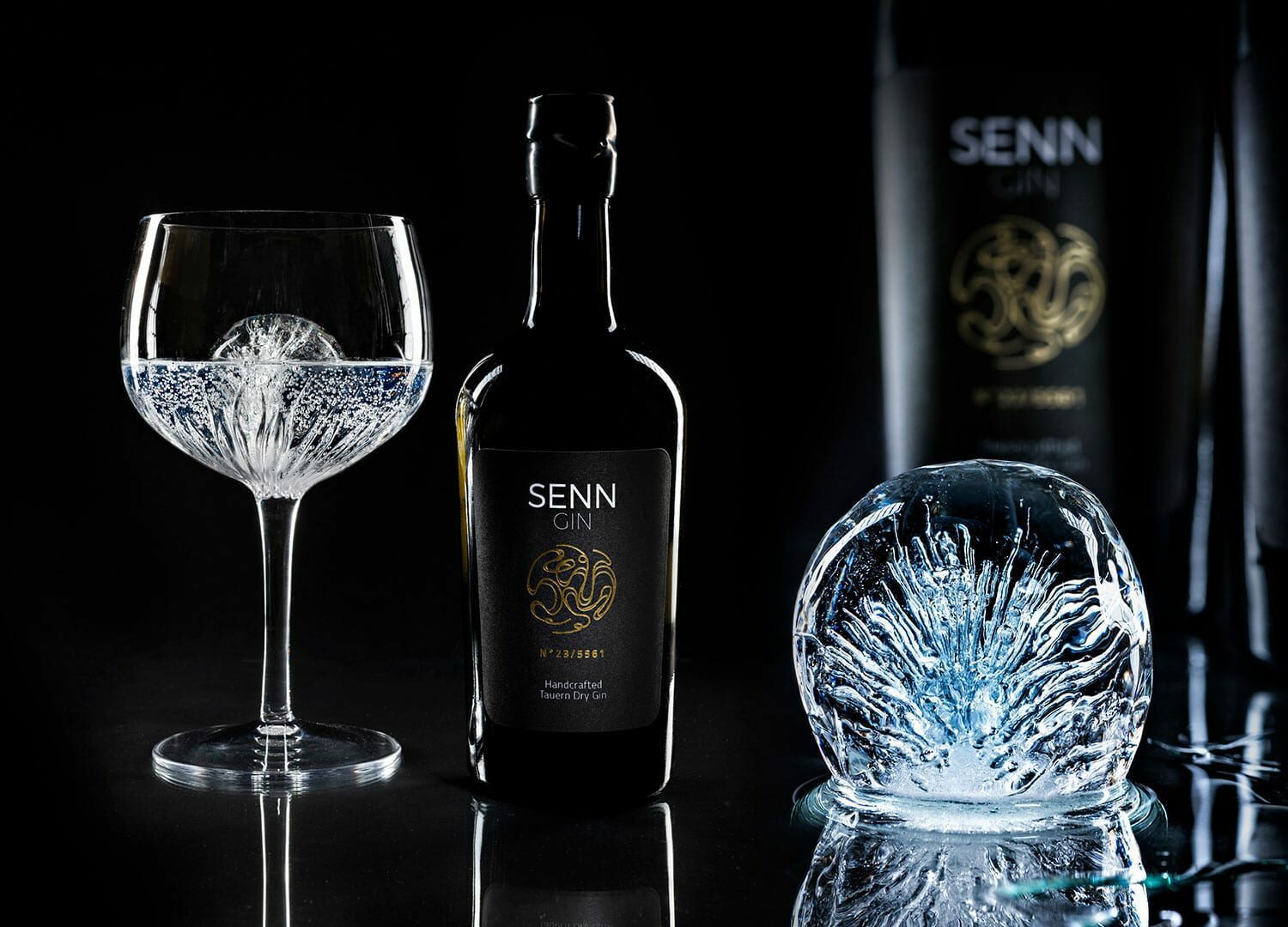 Produktfoto Senn Gin, heimischer Gin von Harald Habersatter