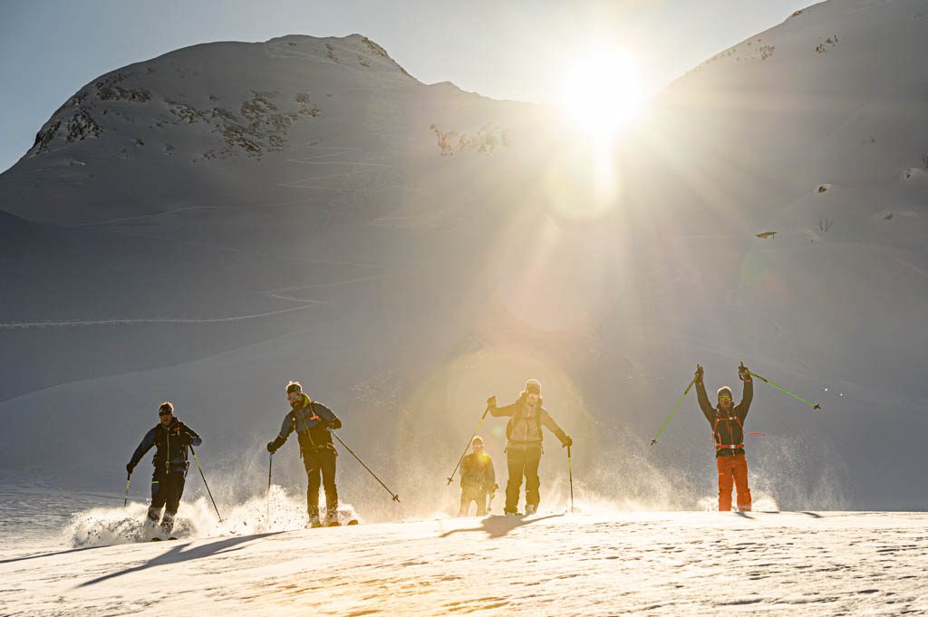 Löffler, Rauris, Skitour, Abfahrt, Tourenshooting, Foto: Lorenz Masser